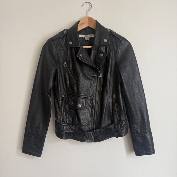 Victoria's Secret Rezrekshn by Esther Chen | Vintage 00's Era Leather Jacket XS - Picture 3 of 16